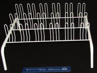 Floor Standing Wire Shoe Rack / Organizer for 9 pairs of shoes