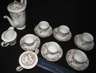 RC Japan Rose Tea Set - 6-place