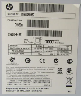 HP Designjet L25500 60 in printer - CH956A ***for Spares or Repairs***