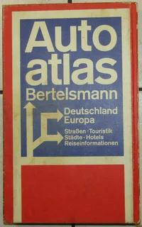 Auto Atlas Bertelsmann Deutschland &amp; Europa - German Language Atlas