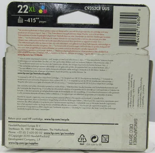 HP 22XL High Capacity/ C9352CE UUS
