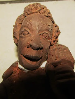 Hand Made African Street Band - Clay Figurines