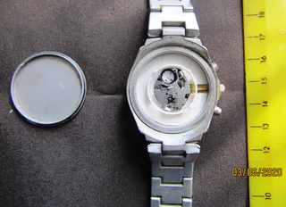 TEC Quartz Stainless Steel Mens Wrist Watch