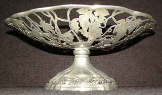 Ornamental Metal Fruit Basket