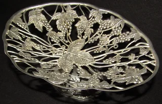 Ornamental Metal Fruit Basket