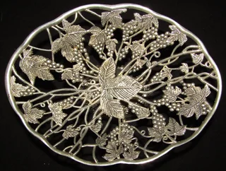 Ornamental Metal Fruit Basket