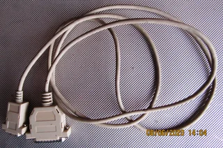 DB9F to DB25M Computer Cable