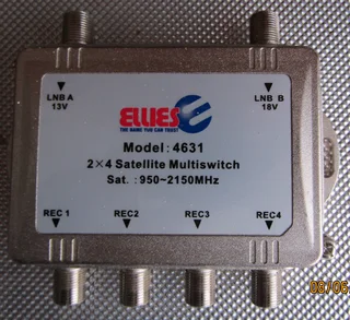 Ellies Model: 4631 2x4 Satellite Multiswitch