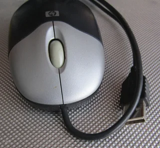 HP Wired Optical USB Mouse