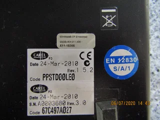 PlantVisorPRO CAREL Control Panel