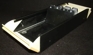 Indexed Business Card Holder