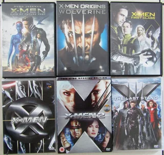 X-Men - 7 DVD's in total
