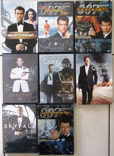 007 - 12 DVD's in total
