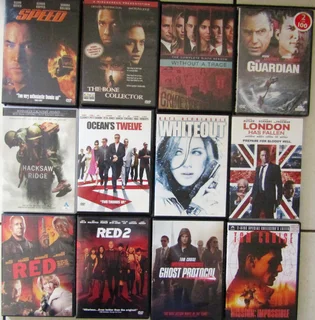 Assorted Action Movies  - 13 DVD's in total