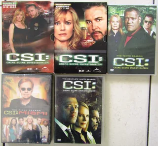C.S.I. Box Sets - 160 DVD&#39;s in total