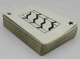 Playing Cards - Bandag Promotional Set showing different Tyre Treads