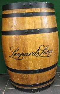 Oak Maturing Vat for Wines and Spirits - h&#61;95cm; d&#61;56cm at top - Used