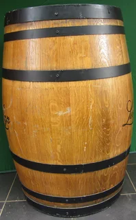 Oak Maturing Vat for Wines and Spirits - h&#61;95cm; d&#61;56cm at top - Used