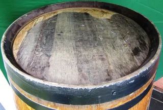 Oak Maturing Vat for Wines and Spirits - h&#61;95cm; d&#61;56cm at top - Used