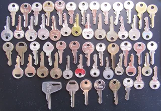 Assorted Security Keys - for Medium Padlocks and whatever.