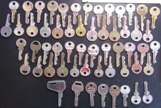 Assorted Security Keys - for Medium Padlocks and whatever.