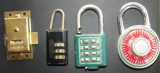 Assorted Locks - you'll have to figure them out.