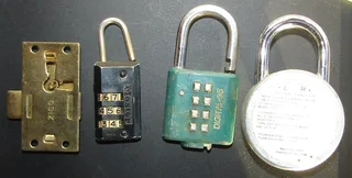 Assorted Locks - you&#39;ll have to figure them out.