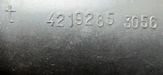 Whirlpool Front Loader Washing Machine Sump Hose P/N: 4219 285 3056