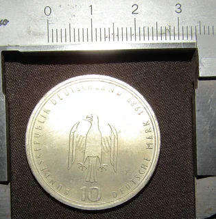 10 Deutsche Mark - 800 Jahre Hafen Und Hamburg - Uncirculated