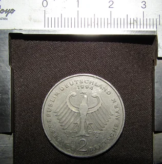 2 Deutsche Mark - 1949 - 1994 Bundesrepublik Deutschland