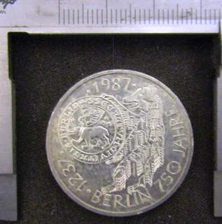 10 Deutsche Mark - 1237 - 1987 Berlin 750 Jahre