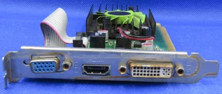 GF210 (PCIE) 512M DDR3 HDMI/DVI NC-G210512B34-AN Video Card - for spares or repairs only!