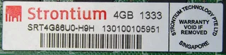 4GB DDR3 Strontium RAM Module