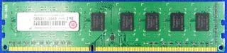 4GB DDR3 Transcend RAM Module