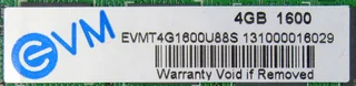 4GB DDR3 EVM RAM Module
