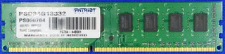 4GB DDR3 PATRIOT RAM Module
