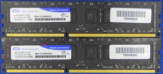 2 x 8GB DDR3 Team Group Inc. RAM Module