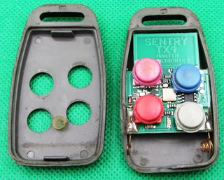Sentry 4-Button Code Hopping Remote Control - 433MHz