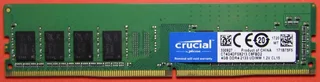 4GB DDR4 Crucial by Micron RAM Module