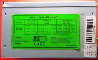 LPK06-35EP5 450W Power Supply