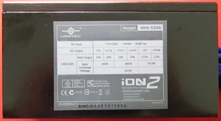 Ion2 Vantec Van-520c 520w Power Supply