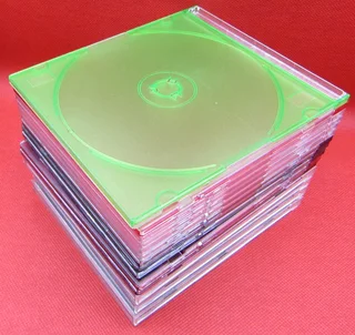 Assorted Used CD/DVD Jewel Cases