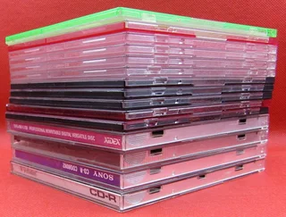 Assorted Used CD/DVD Jewel Cases