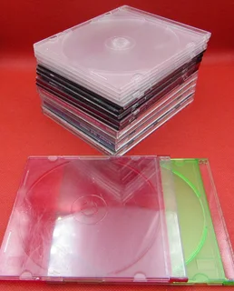 Assorted Used CD/DVD Jewel Cases
