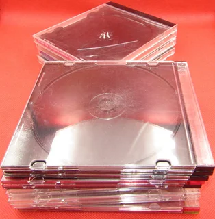 Assorted Used CD/DVD Jewel Cases