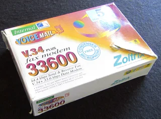 Vintage Zoltrix Internal V.34 Plus Fax Modem 33600