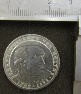 5 Deutsche Mark - 1982 JOHANN WOLFGANG VON GOETHE· 1749 - 1832