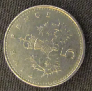 Five Pence - 1990