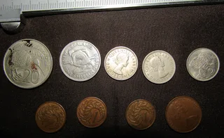Assorted New Zealand Coins x 9