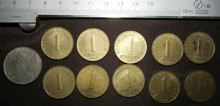 Osterreich Shilling Coins x 11